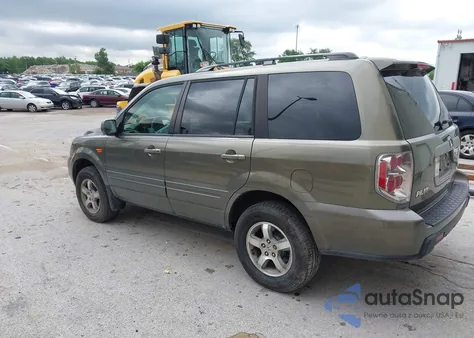 2007 Honda Pilot Ex-L из США, поврежденный, VIN 5FNYF18597B008424